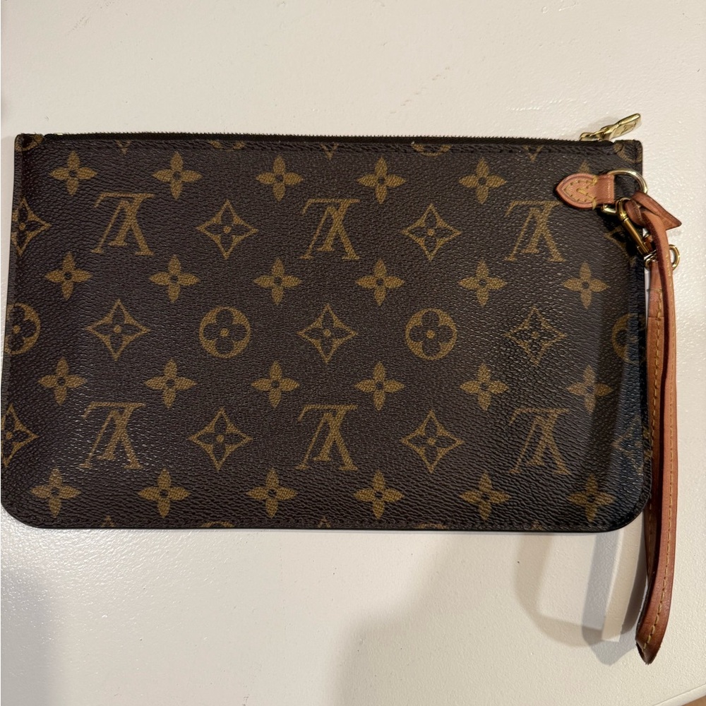 Louis Vuitton Brown Monogram Pouch